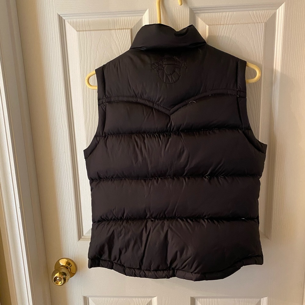 *SOLD*True Religion Puffer Vest Black Small - Picture 2 of 4